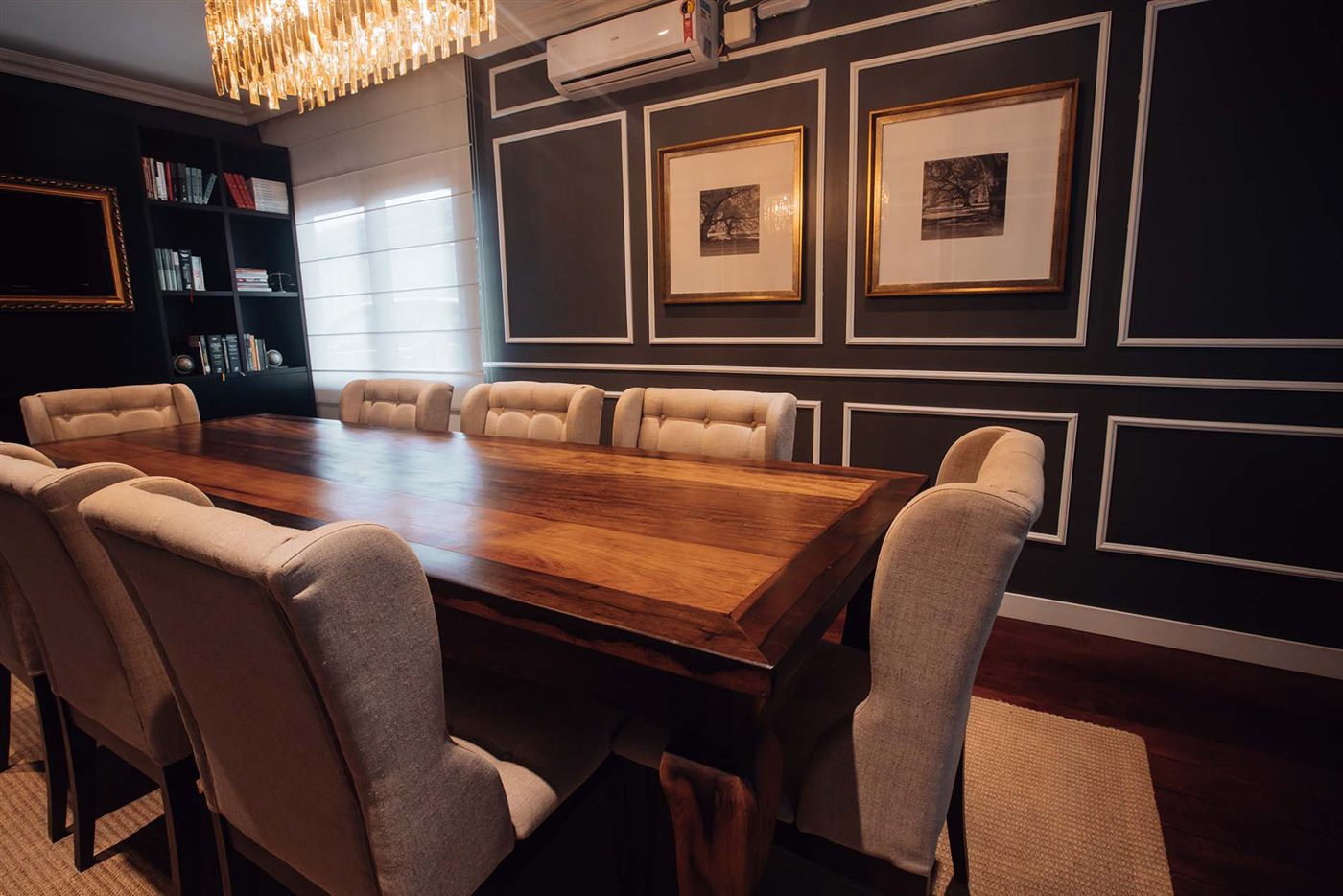 Sala de reuniões da Albano Advogados